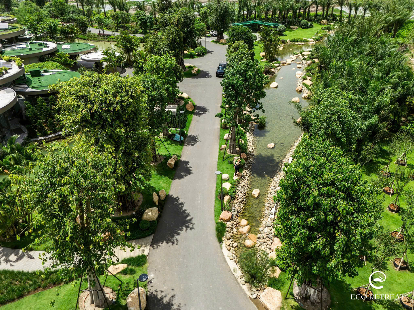 Biệt thự song lập rừng Eco Retreat View Hồ Thiên Nga 11ha. Mua bán biệt thự tại Eco Retreat, Nguyễn Hữu Trí, Bến Lức, Tây Ninh được đăng bởi VPI Official.Hình 9