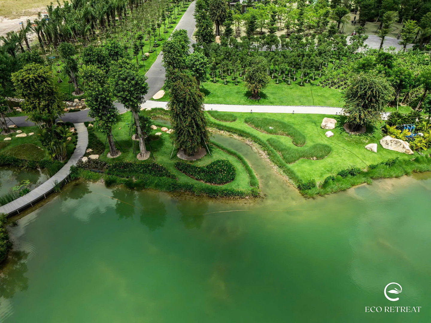 Biệt thự nghỉ dưỡng Eco Retreat Long An – khu wellness đầu tiên tại Miền Nam. Mua bán biệt thự tại Eco Retreat, Nguyễn Hữu Trí, Bến Lức, Tây Ninh được đăng bởi VPI Official.Hình 10