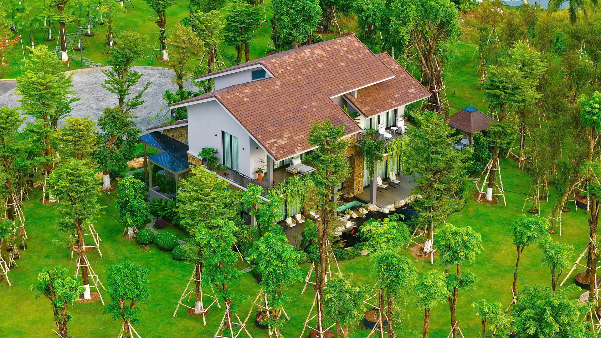 Eco Retreat - Phân khu biệt thự Rừng – khu đô thị xanh chuẩn nghỉ dưỡng. Mua bán nhà phố tại Eco Retreat, Nguyễn Hữu Trí, Bến Lức, Tây Ninh được đăng bởi VPI Official.Hình 10