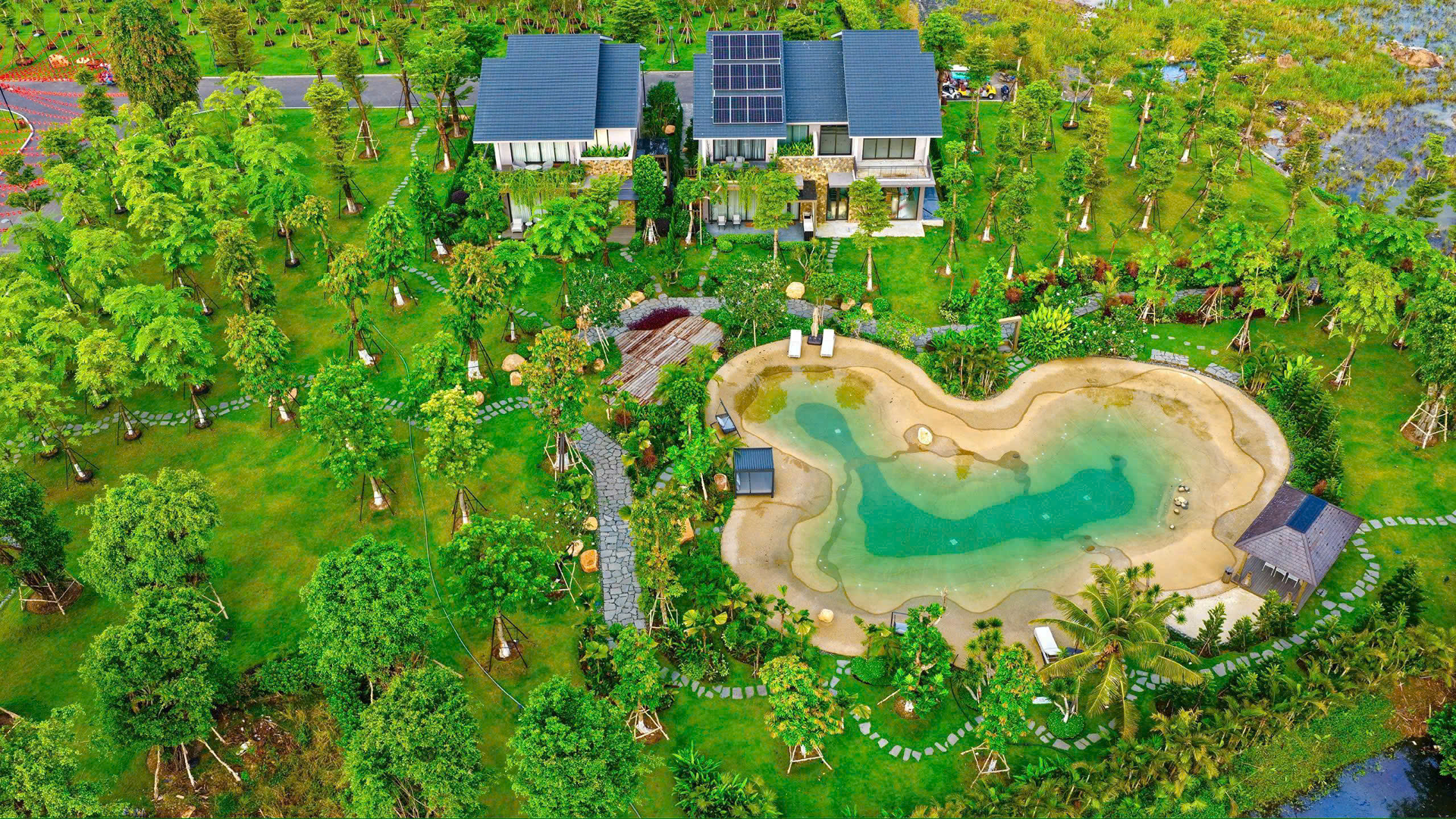 Rừng Retreat Nhà phố liền kề View cung đường tắm rừng Shirin-yoku. Mua bán biệt thự tại Eco Retreat, Tây Ninh được đăng bởi VPI Official