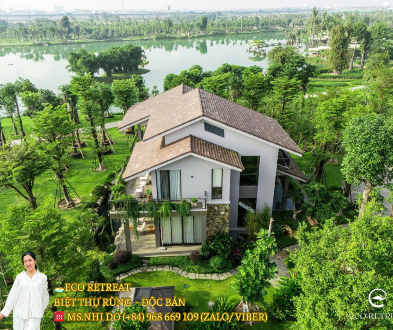 Phân khu Biệt thự Rừng đẹp nhất Eco Retreat - chạy nước rút nhận booking. Mua bán biệt thự tại Eco Retreat, Bến Lức, Tây Ninh được đăng bởi Nhi Đỗ