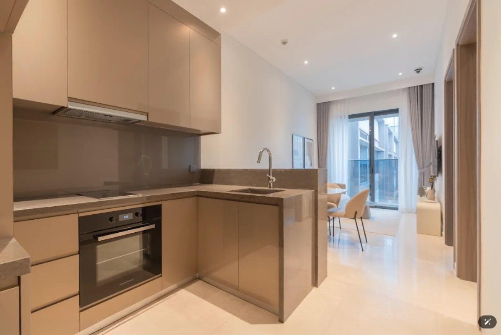 Thuê căn 1PN - The Marq view pháo hoa Landmark 81- full nội thất sang xịn đẹp. Cho thuê căn hộ tại The MarQ, Nguyễn Đình Chiểu, Sài Gòn, Hồ Chí Minh được đăng bởi Nhi Đỗ.Hình 6