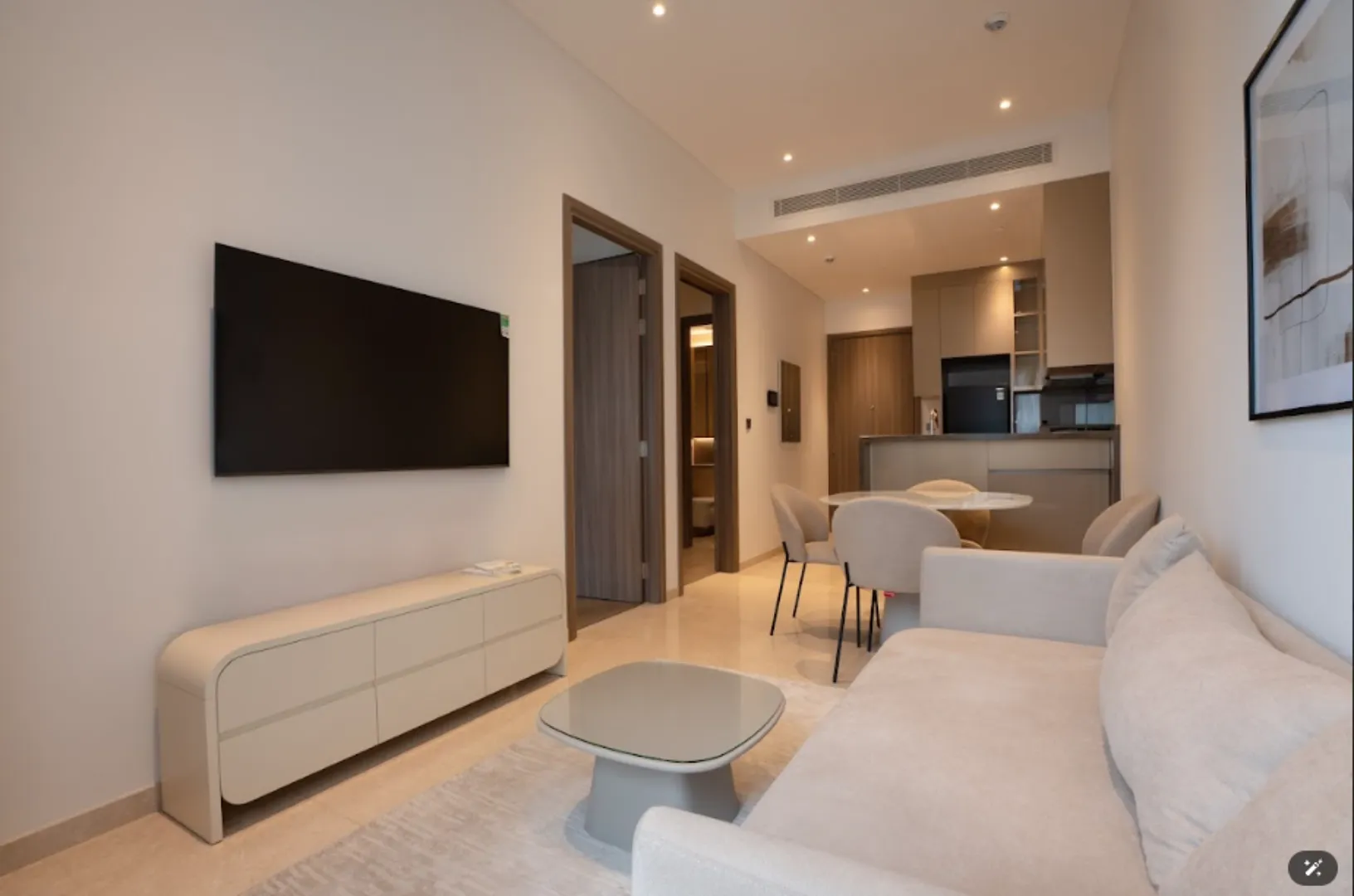 Thuê căn 1PN - The Marq view pháo hoa Landmark 81- full nội thất sang xịn đẹp. Cho thuê căn hộ tại The MarQ, Nguyễn Đình Chiểu, Sài Gòn, Hồ Chí Minh được đăng bởi Nhi Đỗ.Hình 5